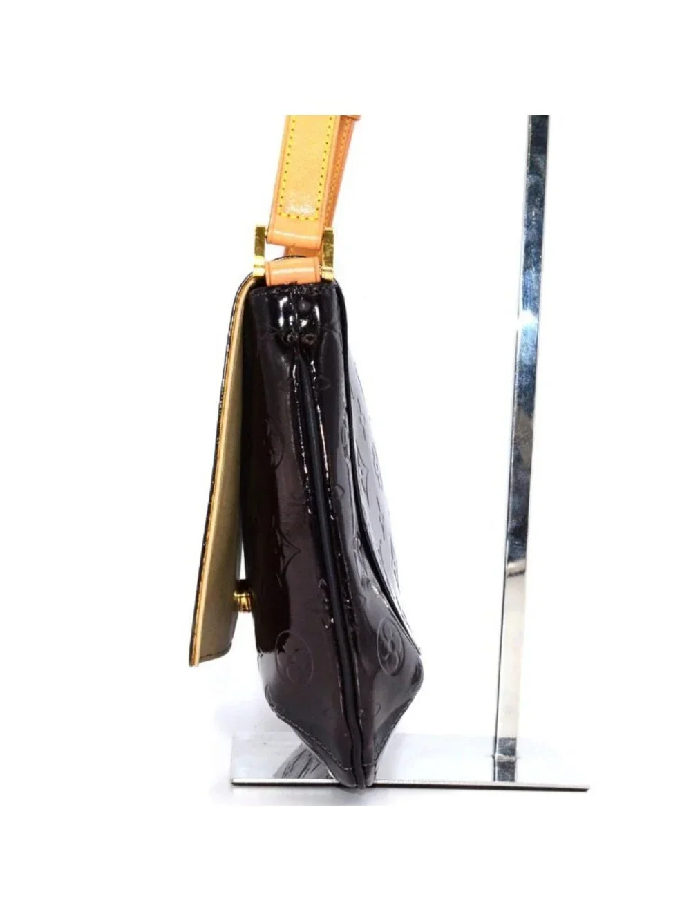 Louis Vuitton Shoulder Back Vernis Thompson Black Flat - Picture 4 of 11